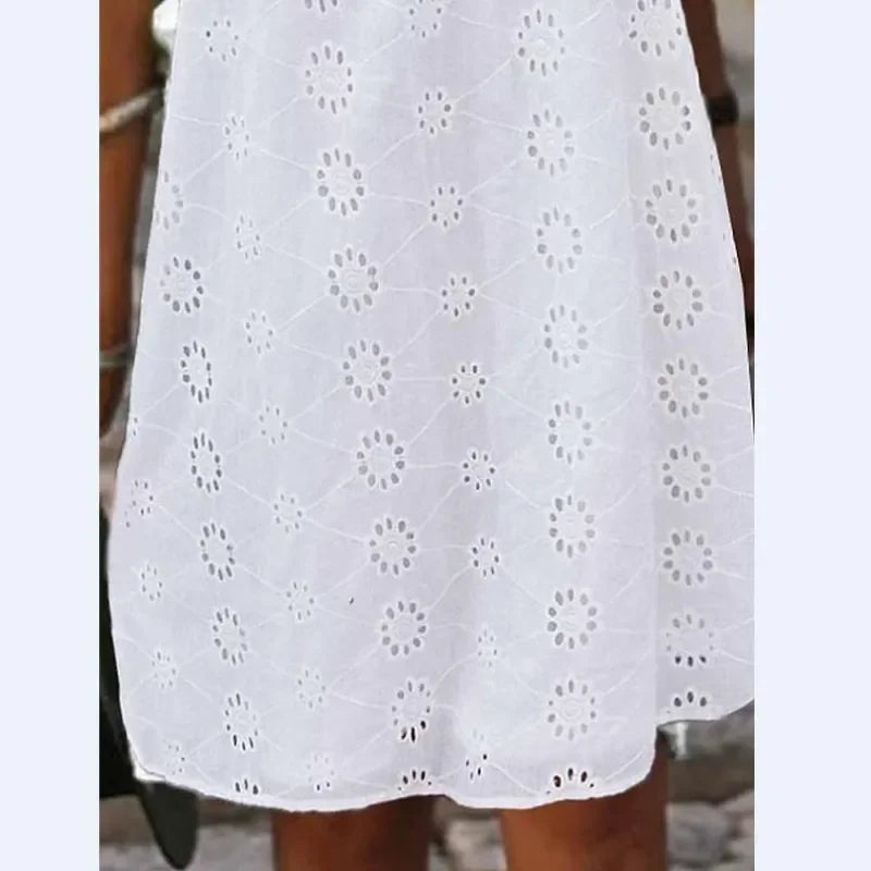 Vestido Bordado Elena | Ligero y Favorecedor