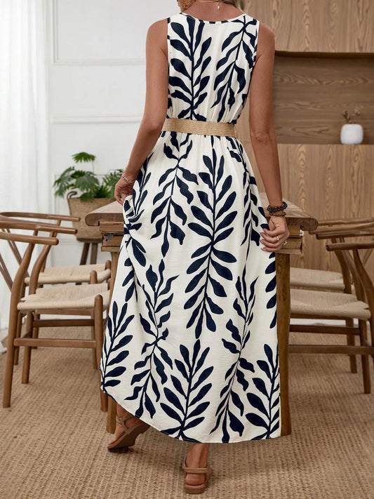 Vestido Estampado Marina | Frescura y Estilo