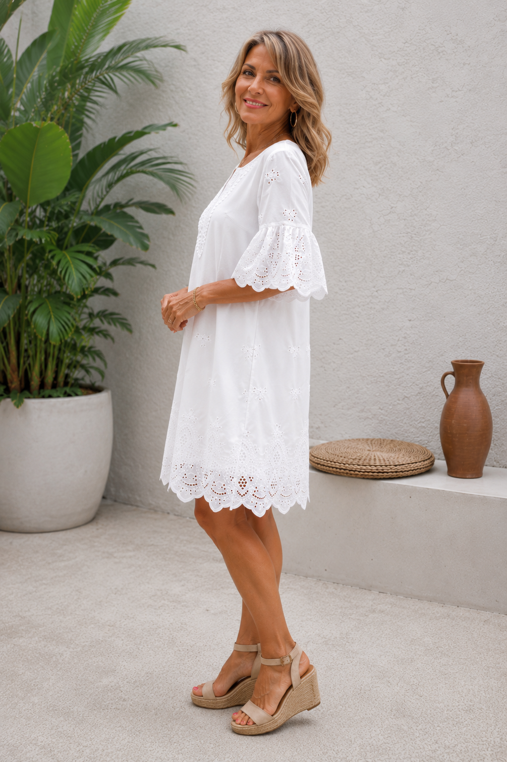 Vestido Blanca | Fresco, elegante y favorecedor