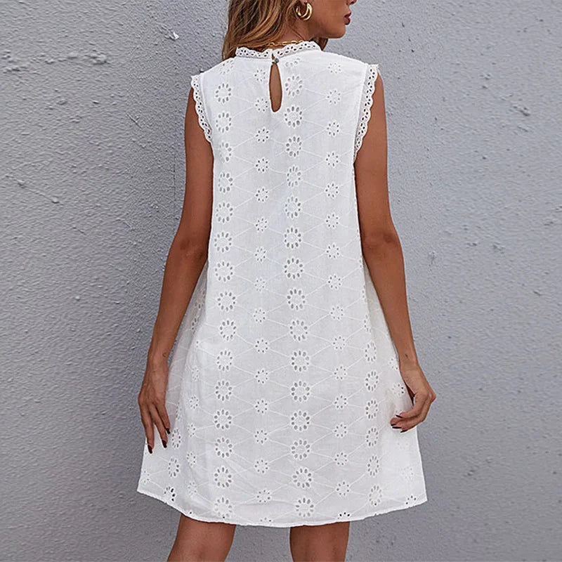Vestido Bordado Elena | Ligero y Favorecedor