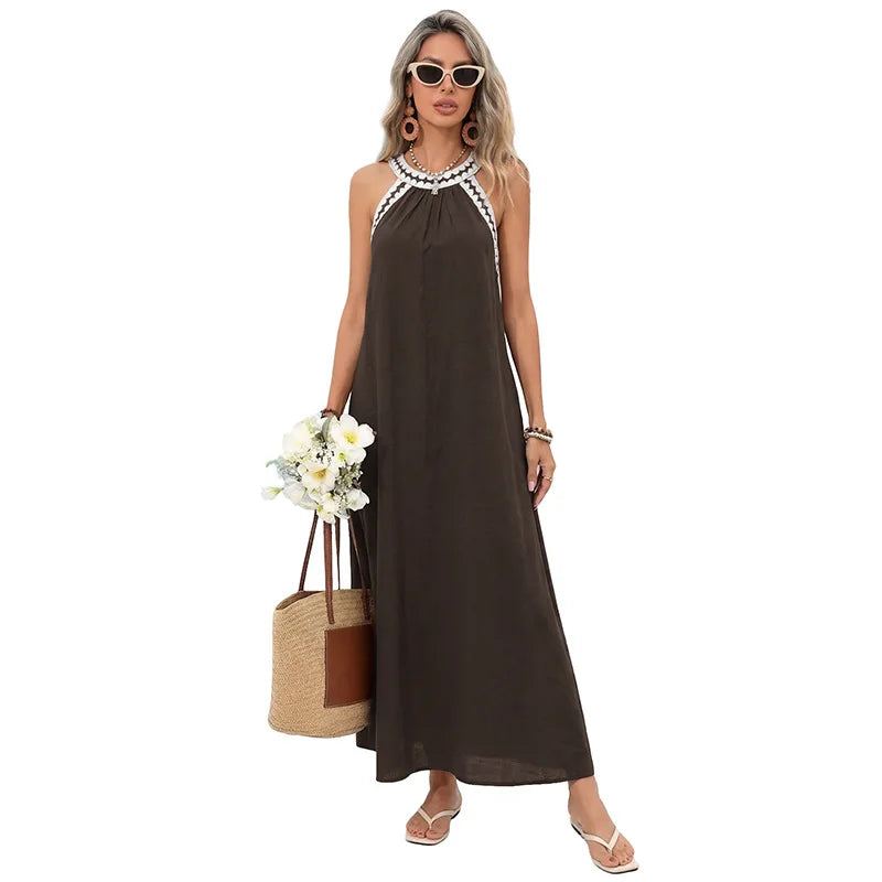 Vestido Largo Victoria | Elegancia y Frescura