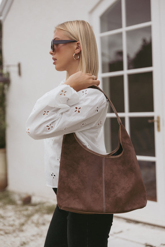 Bolso de mano marrón | Estilo atemporal