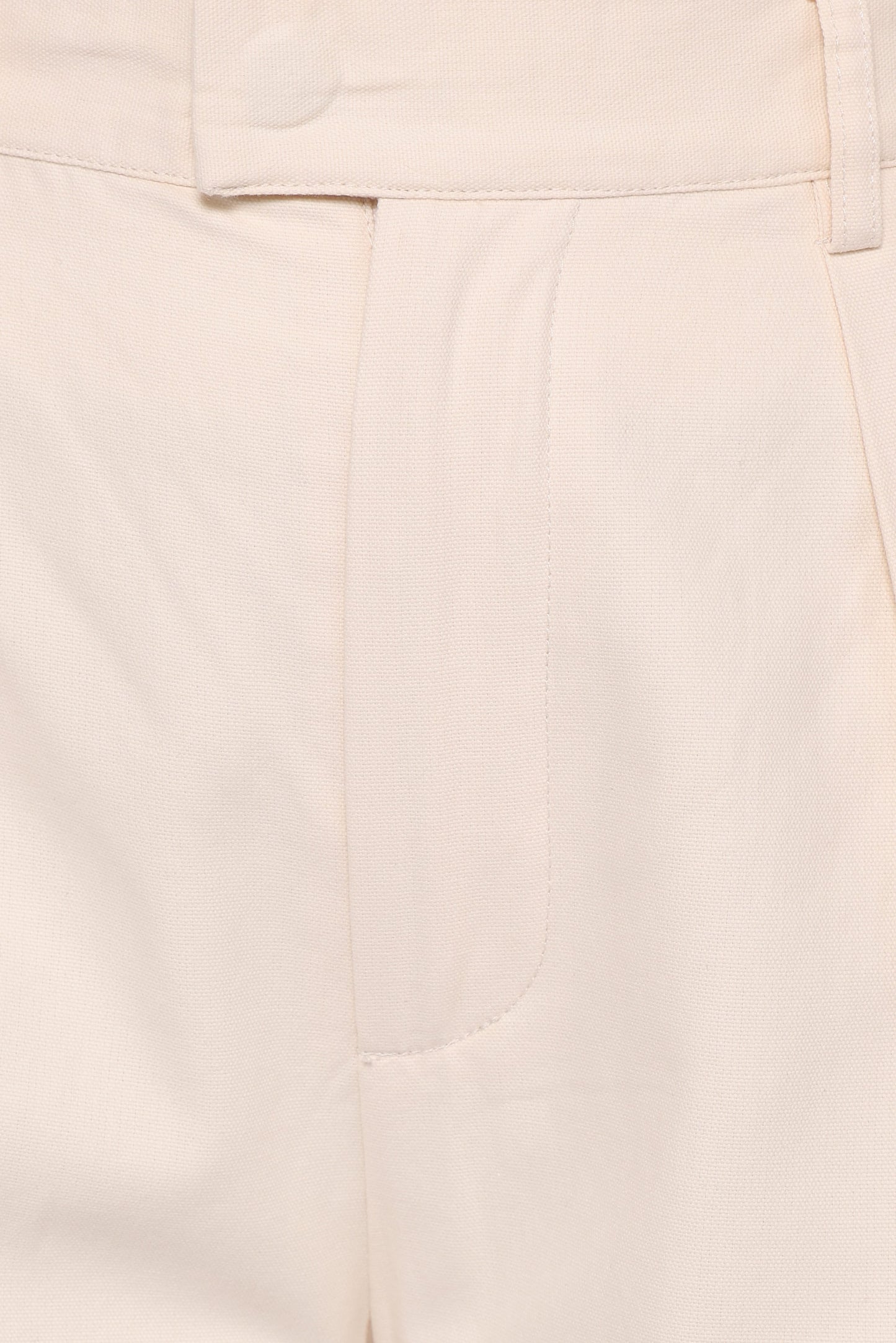 Pantalón pitillo con lazada crema | Elegancia diaria